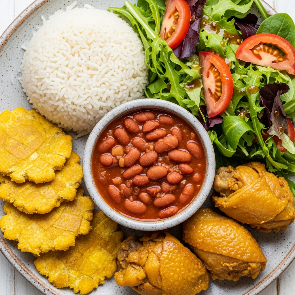 La Bandera Dominicana — authentic Dominican recipe