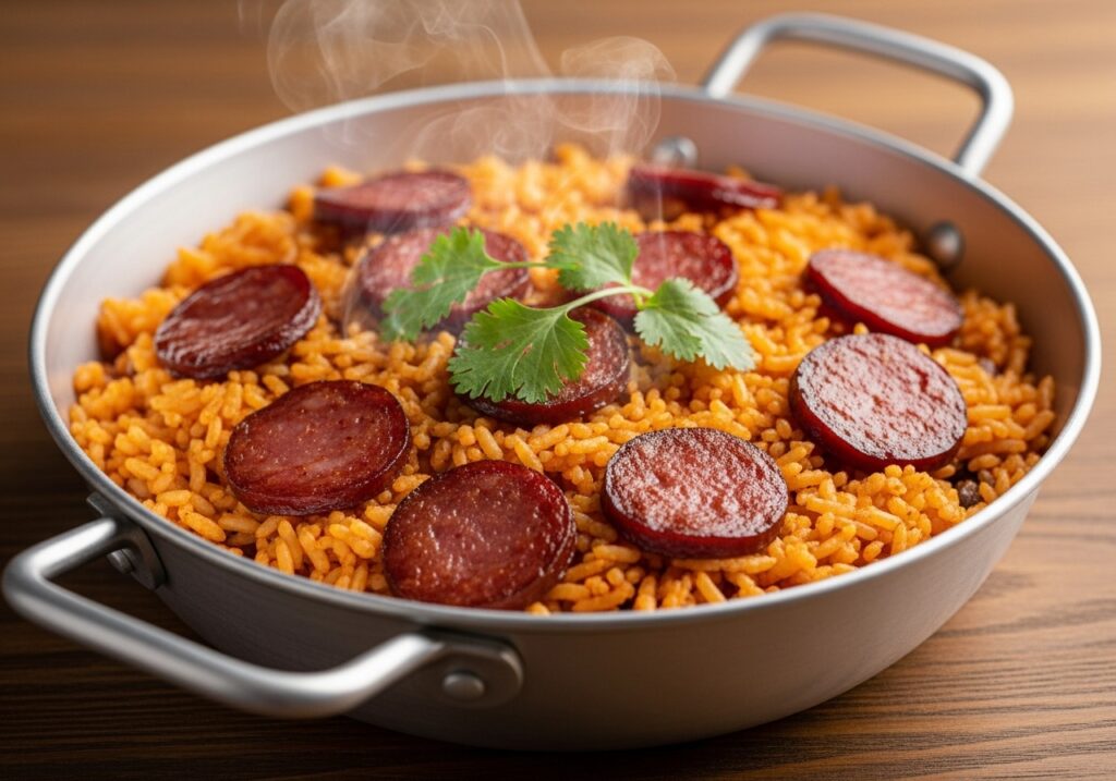 Locrio de Salami Recipe