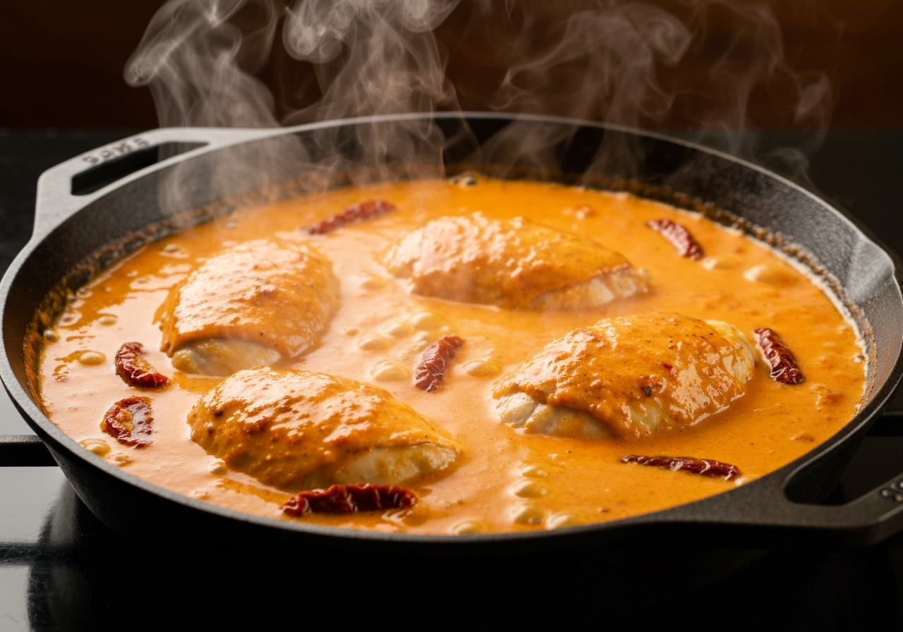 Cooking Marry Me Pollo Guisado