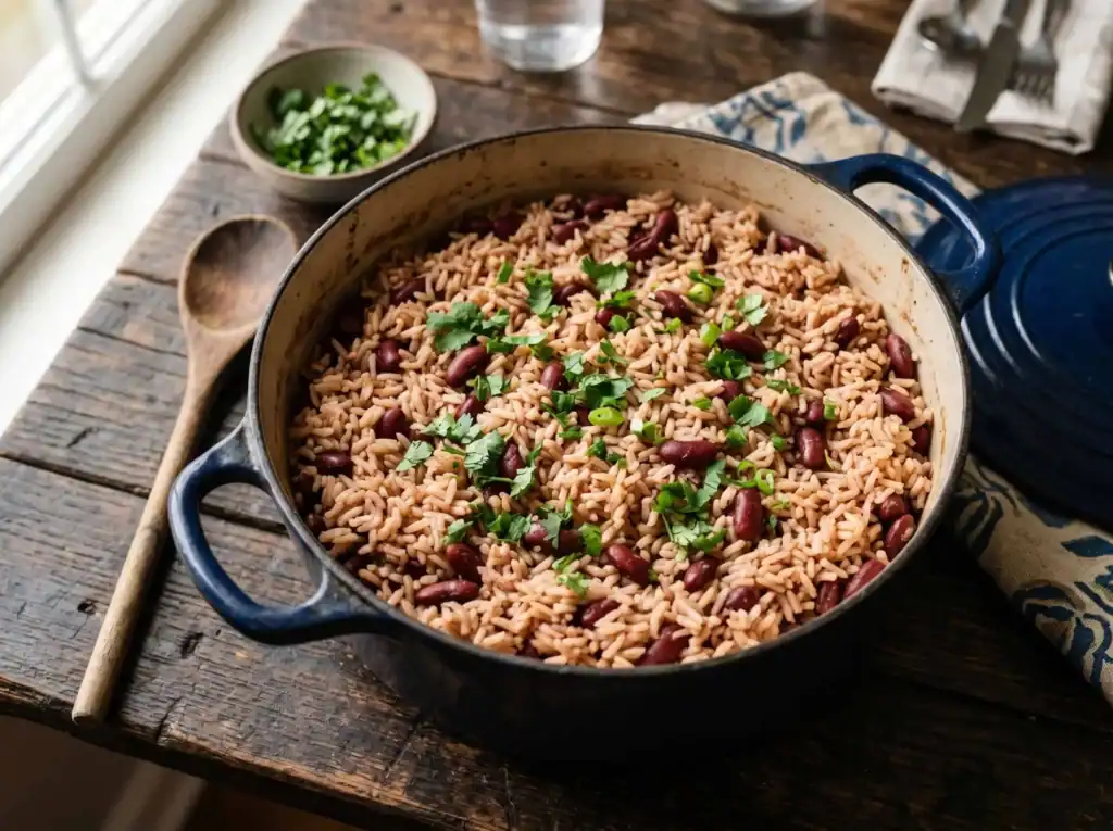 Moro De Habichuelas Rojas