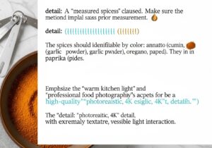 Spices being measured into a mixing bowl for sazón blend