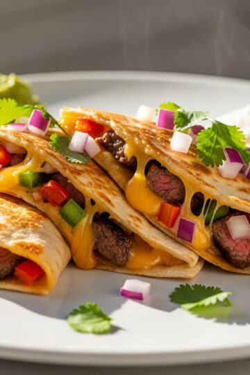 Steak Quesadillas — food photography