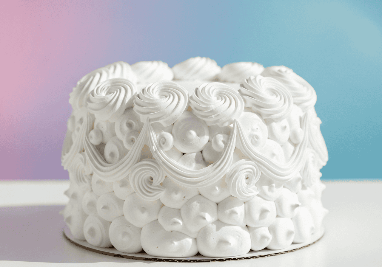 Suspiro Dominicano plated and served