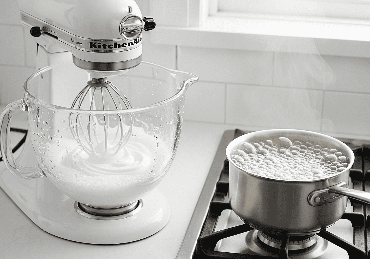 Preparing Suspiro Dominicano