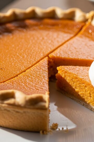 Sweet Potato Pie — food photography
