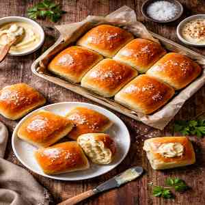 Homemade Cloverleaf Dinner Rolls - step photo