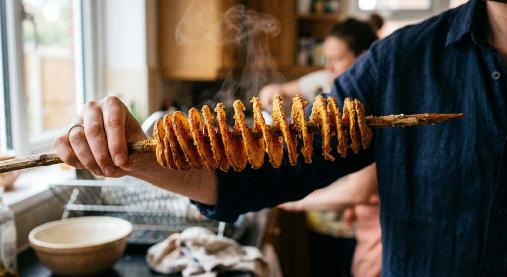 Tornado Potato Recipe: Crispy Korean Street Food at Home