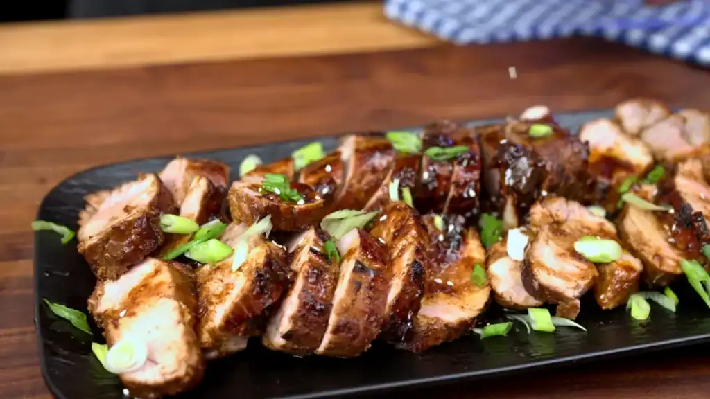 Gochujang Glazed Pork Tenderloin