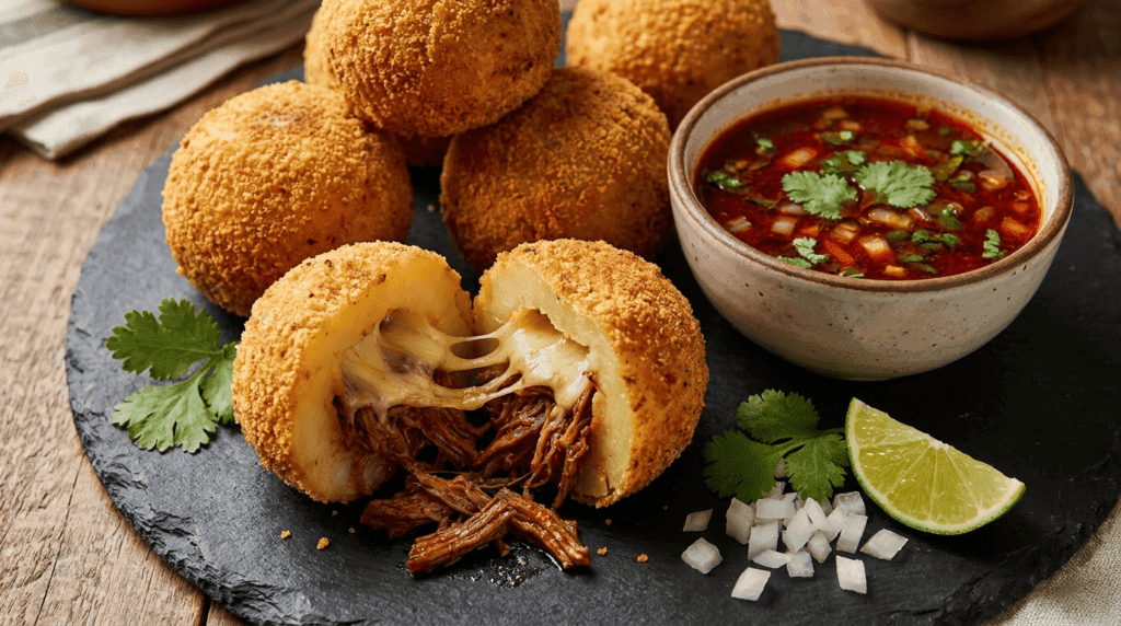 Air Fryer Birria Quesa Rellenos Recipe